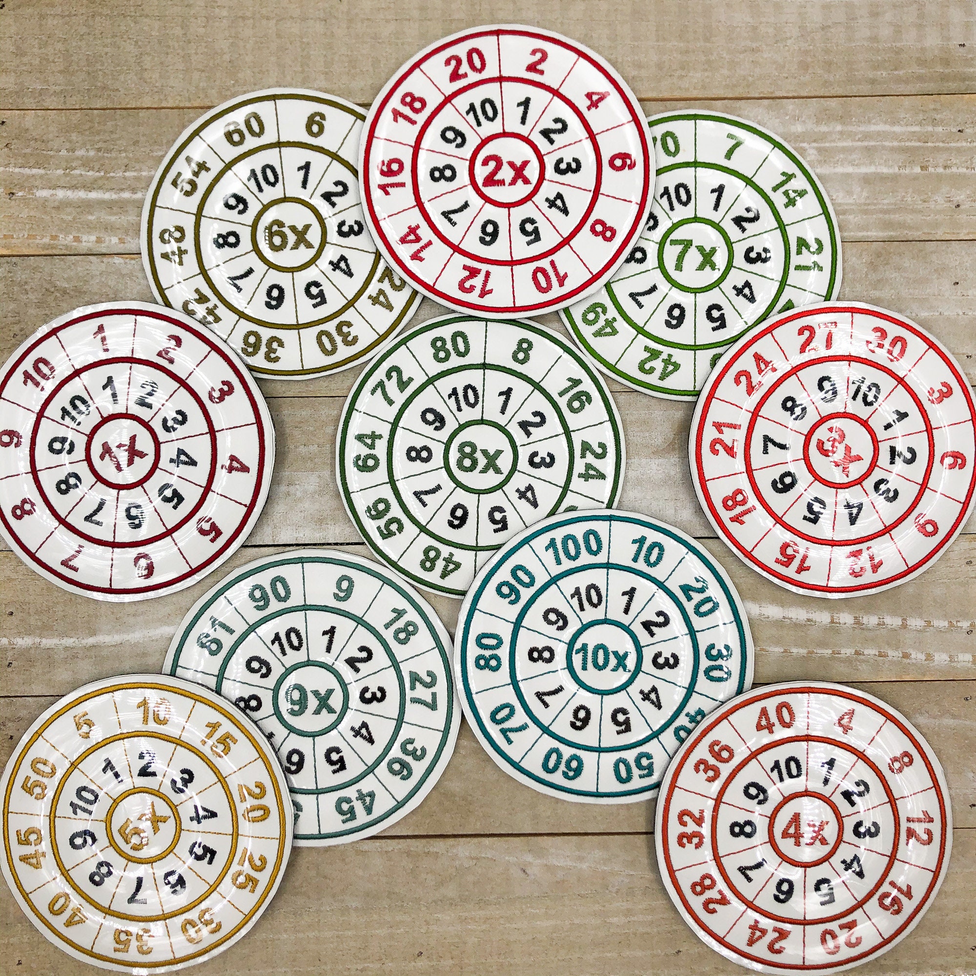 Math Embroidery Machine Embroidery Designs, Math Wheels 1-10, Embroidery Designs ...
