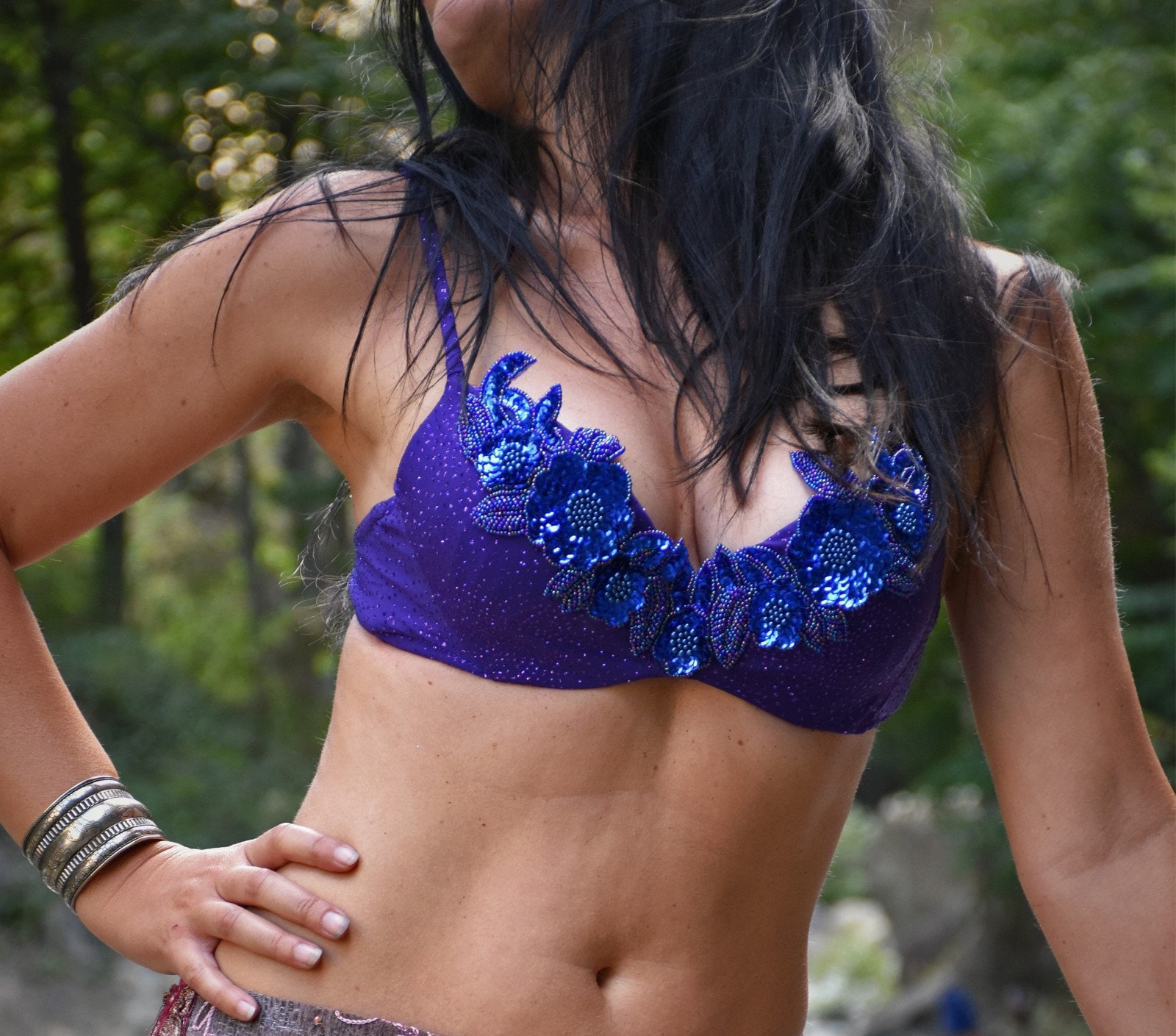 Tribal Fusion Bra Bellydancer Top ATS Show Underwear
