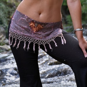 Ceinture de danse du ventre, ceinture de fusion tribale, ceinture ATS, ceinture ethnique, ceinture à franges, ceinture à paillettes, Badia Masabni, âge d’or de la danse du ventre - BADIA