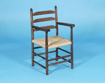 Miniature Clissett Style Ladderback  Armchair