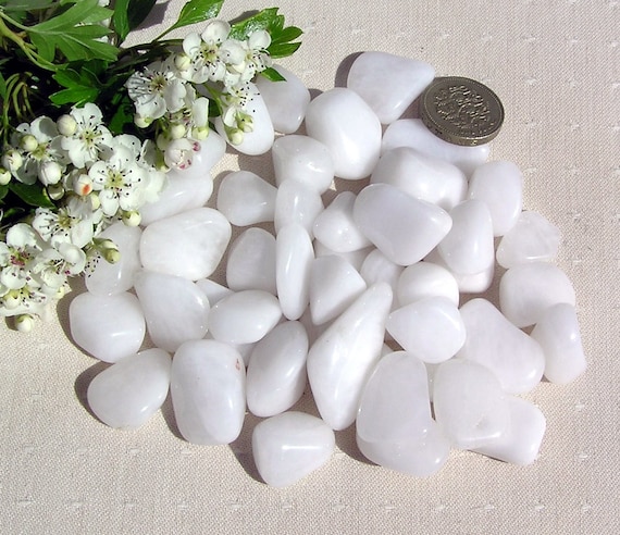 Milky white stone hot sale