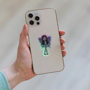 Brat princess Holographic stickers