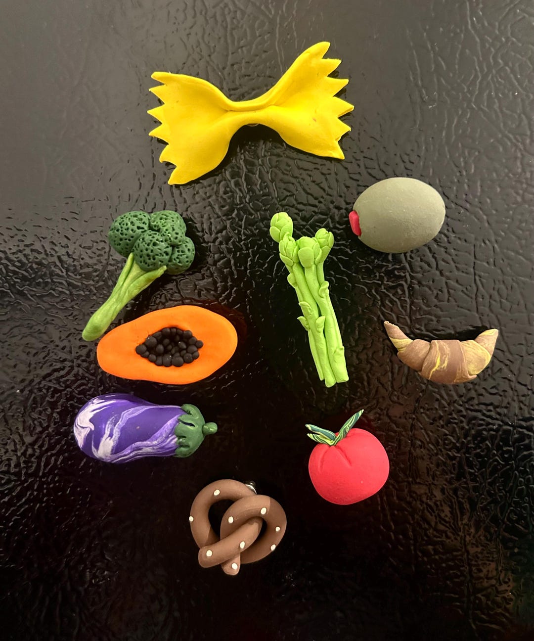 Handmade Clay Food Fridge Magnets, Kitchen Decor (choose 3) - Etsy