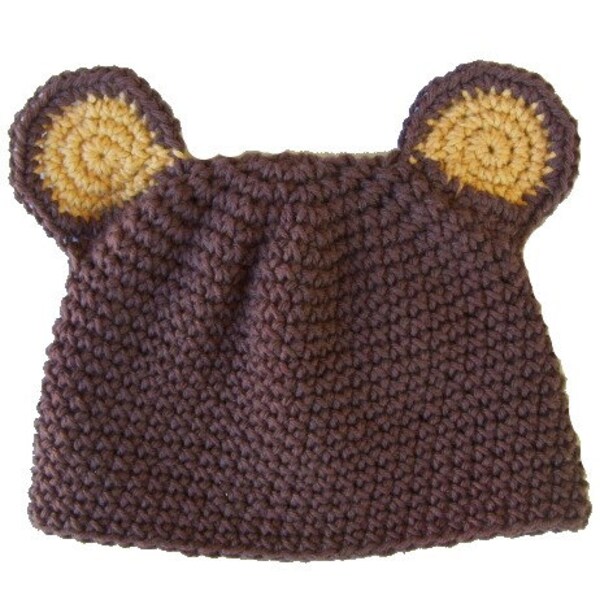 Brown Bear hat- All babies and kids sizes available