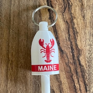 Lobster Buoy Keychain