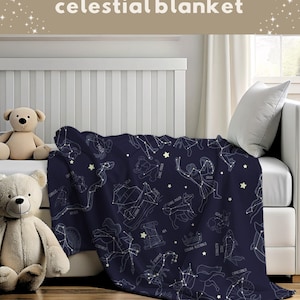 Sternbild Decke, Sternbild Decke, Sternbild Decke, Sternbild Decke, Astrologie Geschenk, Sternbild Decke, Babyzimmer Dekor