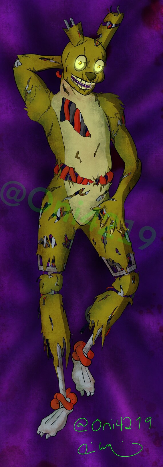 springtrap body pillow