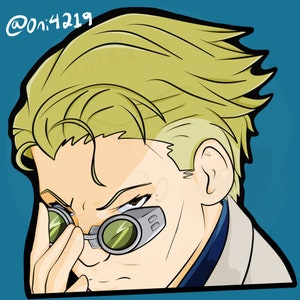 Kento Nanami Peeker Sticker