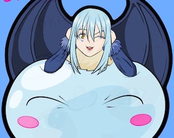 Rimuru Slime Peeker Aufkleber