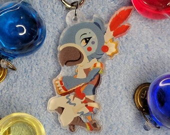 Kass Acrylic Charm and Badge Pin