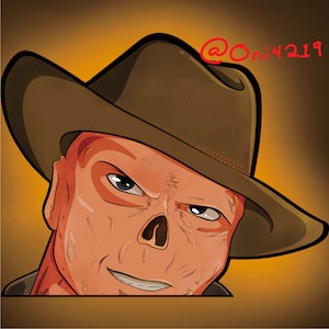 The Ghoul fallout peeker sticker