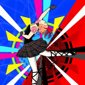 Haru Dancing in Starlight - Art print
