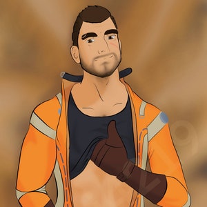Paladin Danse Dakimakura Case