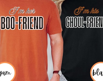 Halloween Paare Shirt, gruselige Saison Shirt, Paar Halloween, Halloween Party Shirt, HalloweenCouple Outfit, lustiges passendes Shirt