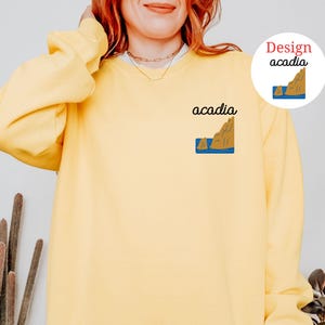 Yosemite National Park Embroidered Crewneck-embroidered Crewneck-National Park Sweatshirt Customized Sweatshirt