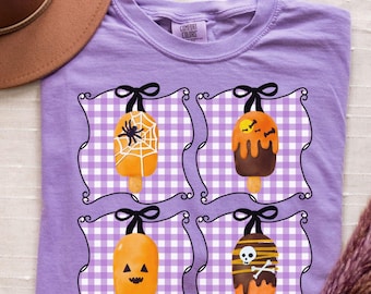 Summerween Shirt, Spooky Summer Shirt, Popsicle Shirt, Summer Halloween Beach Shirt, Summerween Tee, Comfort Colors Shirt