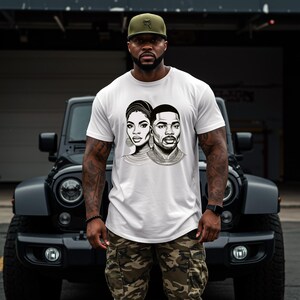 Black Excellence T-Shirt: Afro Art, Black Beauty, Juneteenth Gift