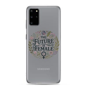 抗議者への贈り物、未来は女性、Samsung®用クリアケース、フェミニストの友人への贈り物、政治的な娘への贈り物、女性のエンパワーメントの贈り物