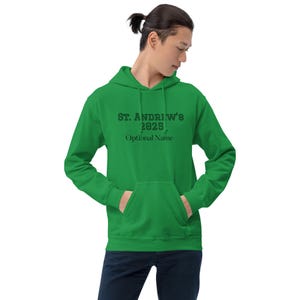 Spersonalizowana bluza z kapturem dla absolwenta szkoły średniej na prezent dla absolwenta 6 klasy, pożegnalne prezenty na pamiątkę, 11 klasa, pasująca bluza z kapturem dla absolwenta szkoły średniej