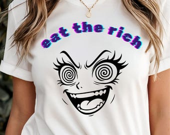 Eat the Rich Protesst t-shirt