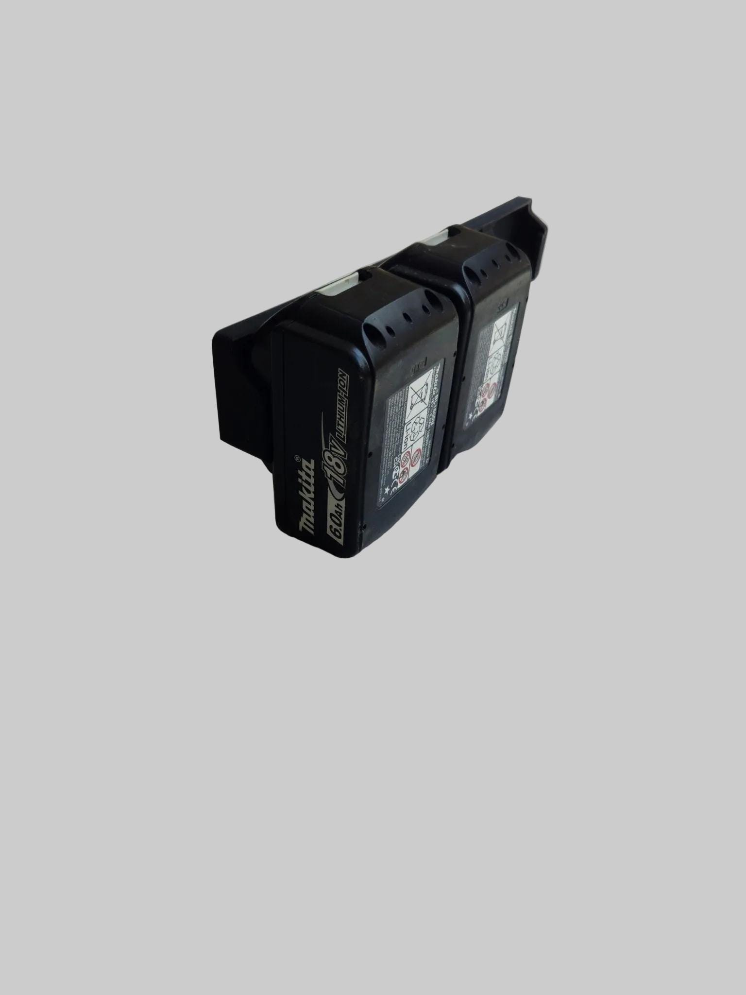 Support mural pour batterie Makita 18 V, organiseur de batteries Makita, rangement d'outils, support pour batteries, organisateur d'atelier, rangement