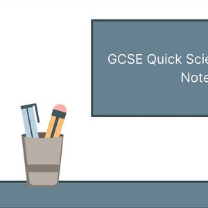 Quick GCSE Science Study Notes | Exam Revision Guide | Instant Digital Download PDF