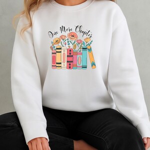 Just One More Chapter Sweatshirt: Cozy Book Lover Crewneck