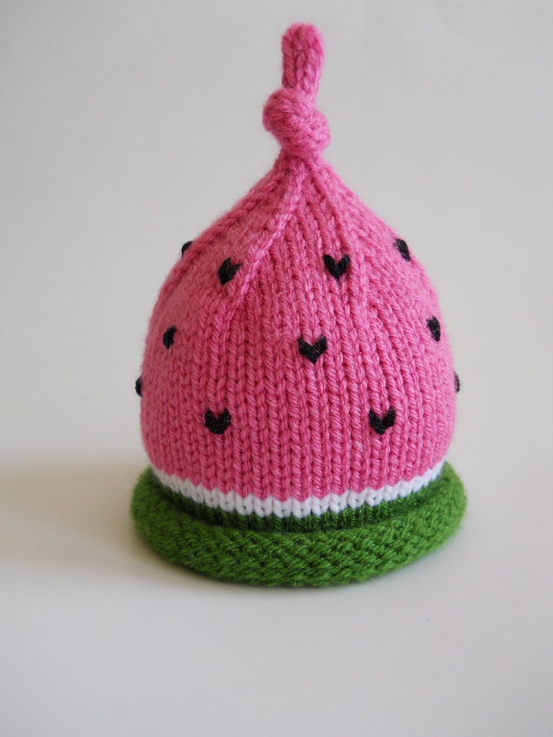 Knitted Infant Watermelon Hat Legwarmers Newborn Baby Knit | Etsy