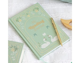 A5 Reading Journal Book Tracker - Literary Gift for Book Lovers