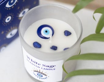 All-Seeing Eye White Sage Scented Candle