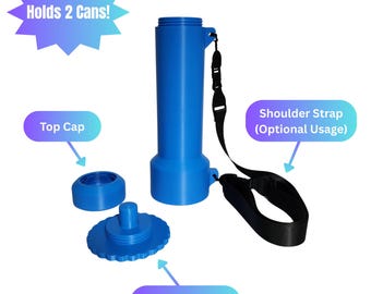 Pop Shot Slim Insulated Can Cooler