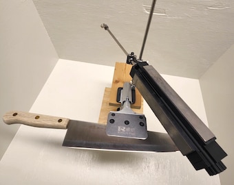 Quad Stone Holder compatible with Ruixin Pro Knife Sharpening System: Razor edge (sharpener not included)