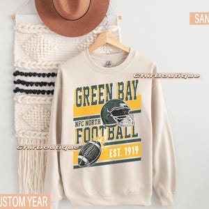 Vintage Green Bay Football Sweatshirt, Green Bay football shirt, Green Bay Football Fan Tee, Green Bay t-shirt, Game Day apparel