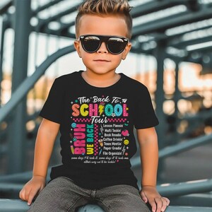 Bruh Back To School Shirt, Tour Teacher Tour First Day Of School Shirt, Gift For Her, gift for teacher, last day of school