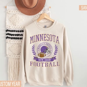 Vintage Minnesota Football Sweatshirt, Minnesota football shirt, Minnesota Football Fan Tee, Minnesota t-shirt, Game Day apparel