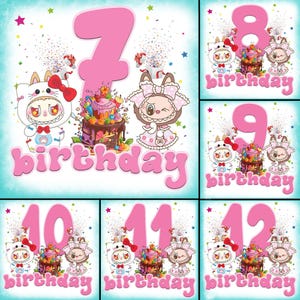 Bundle In My Birthday Era, Doll Cartoon Png, It's My Birthday PNG, Happy Birthday Png, Gift For Kids, Doll Funny Cartoon, Instant Download