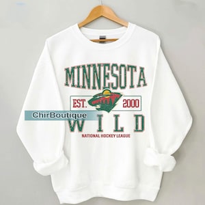 Vintage Minnesota Hockey Sweatshirt, Retro Minnesota hockey shirt, Minnesota Hockey Fan shirt, Minnesota Sweater, Custom hockey tee