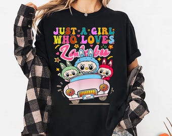 Just A Girl Who Loves Labubu Png, Labubu Cute Png, Labubu The Monsters Meme Png,Labubu Characters Designs, Sublimation Design