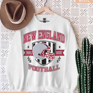 Vintage New England Football Sweatshirt, New England football shirt, New England Football Fan Tee, New England t-shirt, Game Day apparel