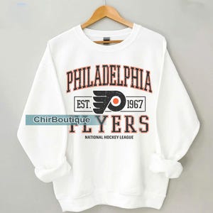 Philadelphia Flyers Sweatshirt | Vintage Flyers Hockey-Sweatshirt | Philadelphia Retro T-Shirt | FliegerHockey Crewneck