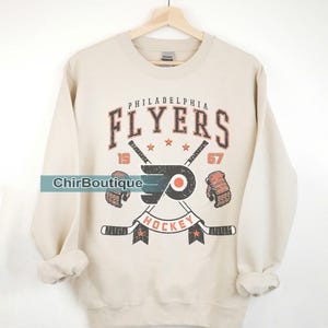 Philadelphia Flyers Sweatshirt | Vintage Flyers Hockey-Sweatshirt | Philadelphia Retro T-Shirt | FliegerHockey Crewneck