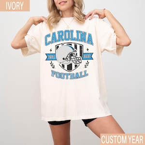 Comfort Colors Vintage Carolina Football Sweatshirt, Carolina football shirt, Carolina Football Fan Tee, Carolina t-shirt, Game Day apparel