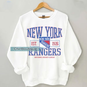 Vintage New York Hockey Sweatshirt, Retro New York hockey shirt, New York Hockey Fan shirt, New York Sweater, Custom hockey tee