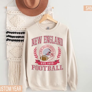 Vintage New England Football Sweatshirt, New England football shirt, New England Football Fan Tee, New England t-shirt, Game Day apparel
