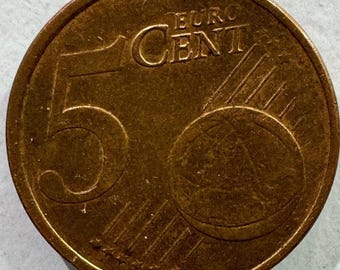 2002 D Germany 5 Euro Cent rare coin for best collection