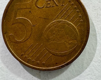 2002 A 5 Euro Cents a good choice for collection