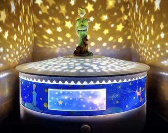 Den lille prinsens speldosa - Integrerad nattlampa - Fransk designer