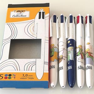 BIC 4 Colours Collection Set × Den lille prinsen 80 år | Poetisk och påfyllningsbar samlarutgåva bild 1