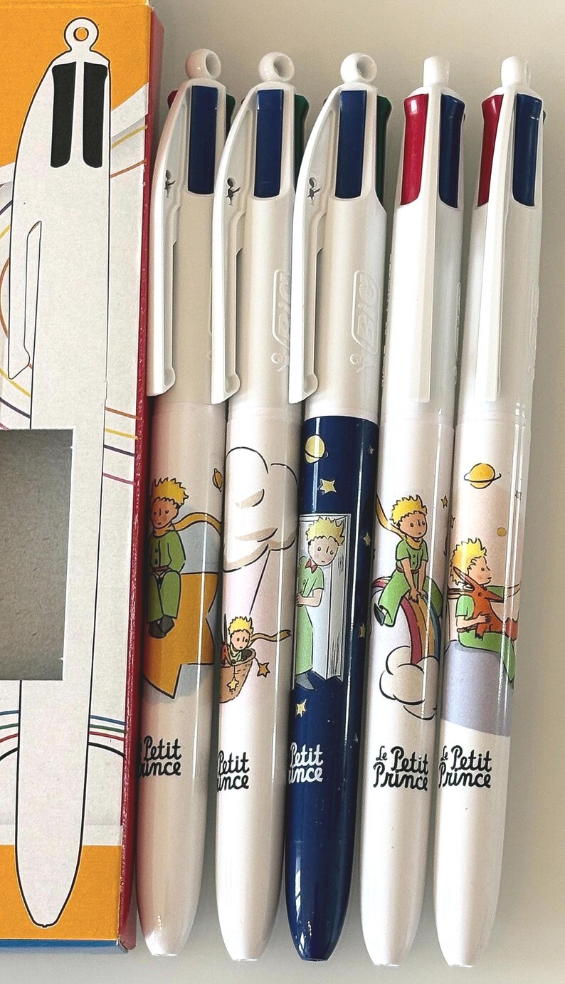 BIC 4 Colours Collection Set × Den lille prinsen 80 år | Poetisk och påfyllningsbar samlarutgåva bild 3