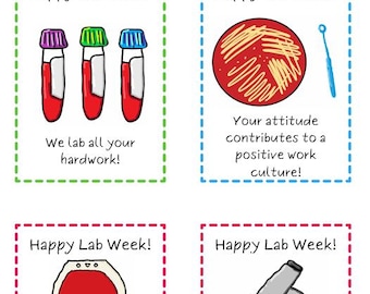 Appreciatie printables Lab Week